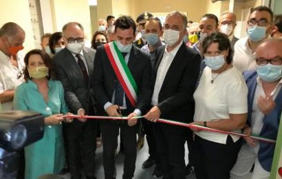 ROSSI E SACCARDI HANNO INAUGURATO I 72 NUOVI POSTI LETTO PER LE CURE INTERMEDIE