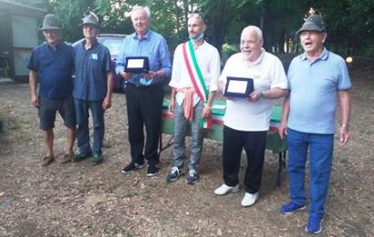 GIOVANNI MAZZANTI VINCE IL DODICESIMO TORNEO DI BOCCE A STRISCIO DEL GRUPPO ALPINI DI MONTALE