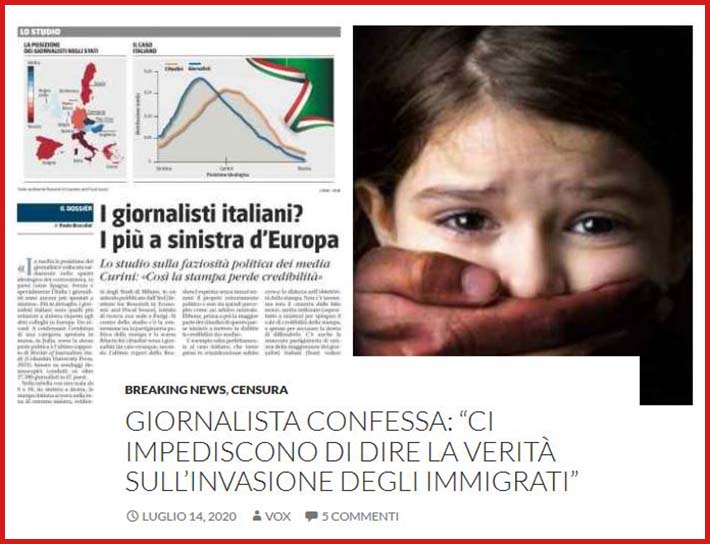 resistere resistere resistere. L’ORDINE DEI GIORNALISTI DEVE ESSERE ABOLITO PERCHÉ REINTRODUCE IL MEDIOEVO CON L’INTENTO DI SCHIAVIZZARE IL POPOLO ATTRAVERSO IL “POLITICAMENTE CORRETTO” OBBLIGATORIO