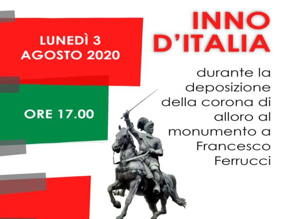 gavinana rinascimentale. CORONA D’ALLORO E INNO D’ITALIA IN ONORE DI FRANCESCO FERRUCCI