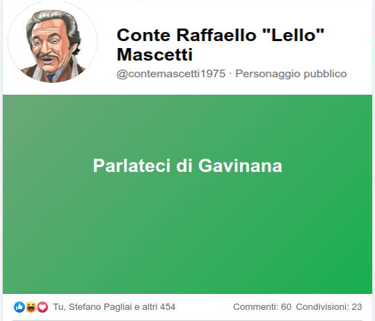 amici miei. “PARLATECI DI GAVINANA”: APPELLO DEL CONTE MASCETTI PER RITROVARE LE VILLEGGIANTI