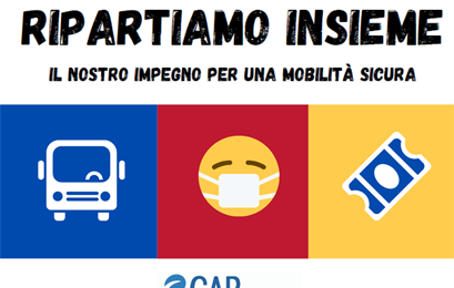 cap. AL VIA LA CAMPAGNA “RIPARTIAMO INSIEME“, AGGIUNTI VENTI AUTOBUS