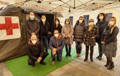 buggiano. TAMPONI NASOFARINGEI RAPIDI IN PIAZZA DEL GRANO