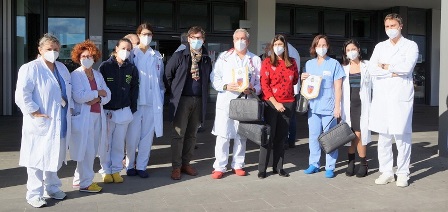 ROTARY CLUB PRATO DONA ALL’OSPEDALE SANTO STEFANO 4 VENTILATORI POLMONARI E 4 MASCHERE ORONASALI