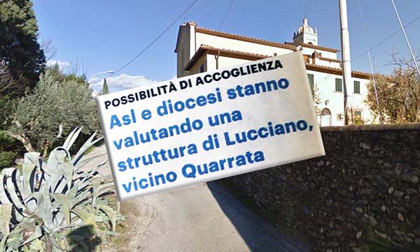 accoglienza. ALCUNI OSPITI DI VICOFARO SARANNO TRASFERITI ALL’ASILO DELLA PRIORIA DI SANTO STEFANO A LUCCIANO?