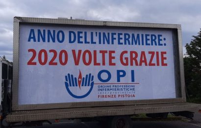 ANNO DELL’INFERMIERE: 2020 VOLTE GRAZIE DA OPI FIRENZE-PISTOIA