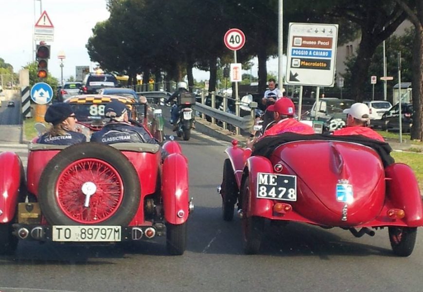 ANCHE NEL 2025 LA MILLE MIGLIA PASSERÀ DA PRATO