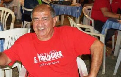 larciano. È MORTO MARIO PAESANO, IL “MORO”