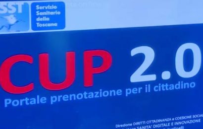 BLOCCO PRENOTAZIONI CUP NELL’AMBITO PRATESE