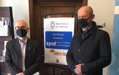 INAUGURATO IL SERVIZIO SPID PRESSO L’URP DELLA PROVINCIA DI PISTOIA