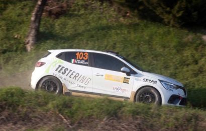 rally della val d’orcia. BARSANTI-POLLINI PRONTI ALLA SFIDA CON LA RENAULT CLIO RALLY5