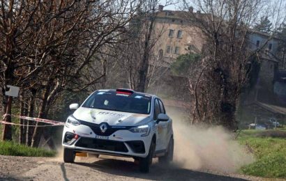 BARSANTI SECONDO IN R1 AL “VALLE DEL TEVERE” SU RENAULT CLIO RALLY5 NDM TECNO