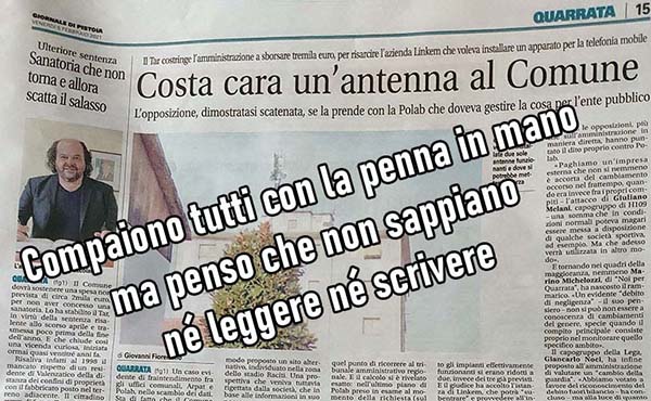 il signore è il mio pastore 4. LETTERA APERTA A SIMONE NICCOLAI, ASSESSORE “ALLE CASE E AI CASINI” DI QUARRATA, DELLA PIANA E DEL MONTALBANO, DEI CITTADINI DI SERIE “A” E DI QUELLI DI SERIE ZETA