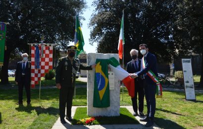 UN CIPPO COMMEMORATIVO PER LE INFERMIERE BRASILIANE DELLA FEB