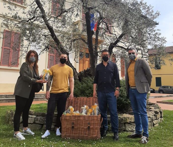 montemurlo. IL RISTORANTE “MATERIA PRIMA” DONA TRENTA UOVA ARTIGIANALI A ”IL PONTE DEI BAMBINI – GEFYRA”