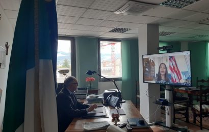 IL PREFETTO IORIO INCONTRA IN VIDEOCONFERENZA IL NUOVO CONSOLE USA RAGINI