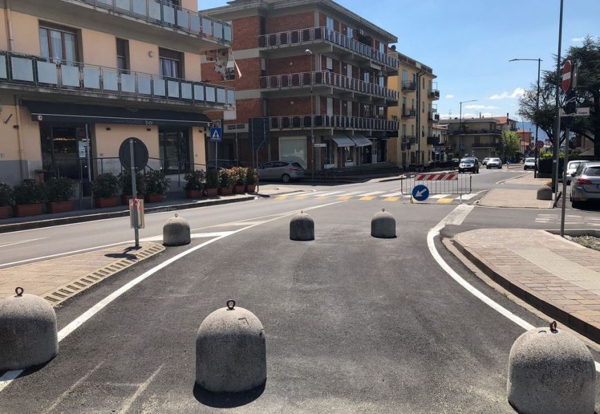 montemurlo. VIA ROSSELLI DIVENTA A DOPPIO SENSO DI CIRCOLAZIONE