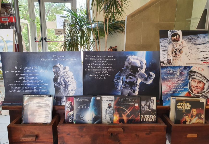 montemurlo. LA BIBLIOTECA COMUNALE FESTEGGIA LA SETTIMANA DELLA COSMONAUTICA