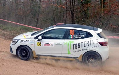 san marcello. PIERGIORGIO BARSANTI SBARCA NEL CIRT CON LA RENAULT CLIO RALLY5 NDM