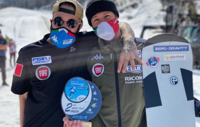 para-snowboard. JACOPO LUCHINI È ANCORA SUL PODIO