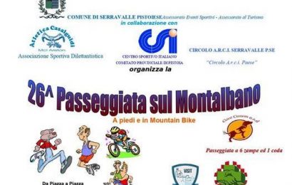 serravalle. IL 2 GIUGNO TORNA LA “PASSEGGIATA SUL MONTALBANO”