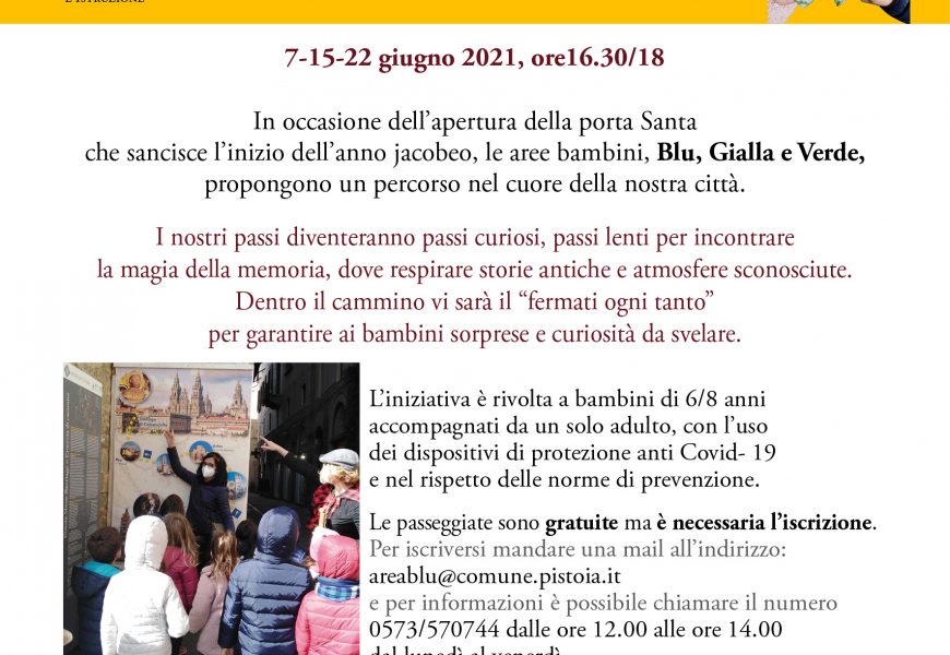 BAMBINI ALLA SCOPERTA DELLA STORIA DEL SANTO PATRONO NELL’ANNO JACOBEO