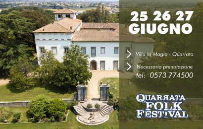 TORNA NEL PARCO DI VILLA LA MAGIA IL QUARRATA FOLK FESTIVAL