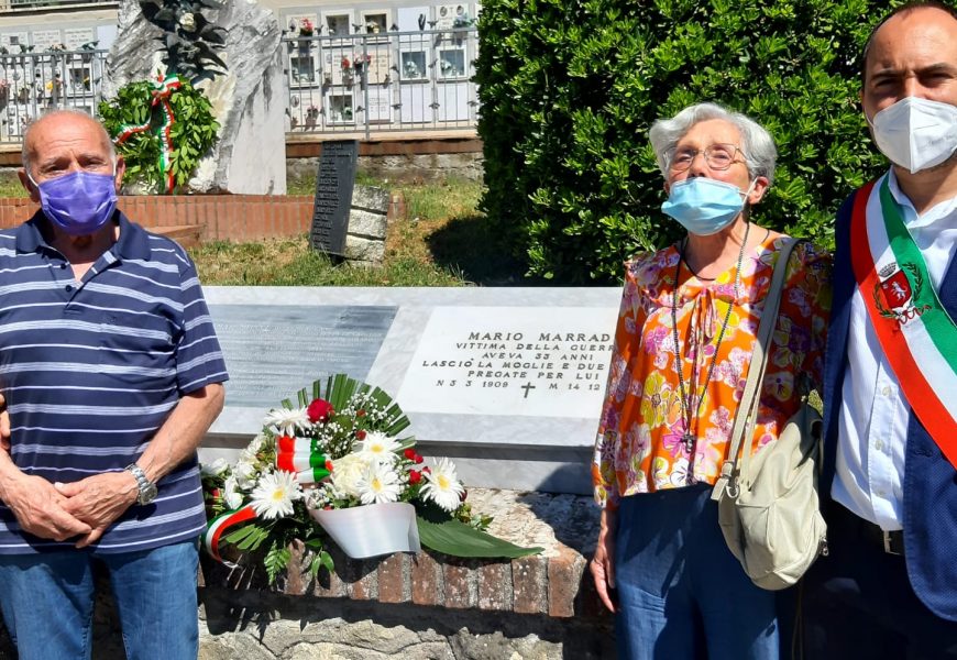 montemurlo. RICOLLOCATE LE LAPIDI DEI CADUTI DELLA PRIMA E SECONDA GUERRA MONDIALE AL CIMITERO COMUNALE