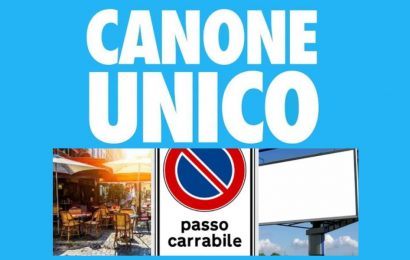 provincia pistoia. IN VIGORE IL CANONE UNICO PATRIMONIALE