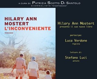 caffè letterario. NEL PARCO DI VILLA GIAMARI ARRIVA HILARY MOSTERT CON “L’INCONVENIENTE”