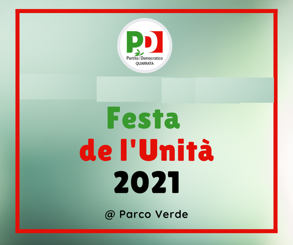 quarrata. FESTA DELL’UNITÀ, CONFRONTO SUL TEMA “È TEMPO PER UN RINNOVATO WELFARE”