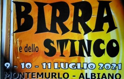 AD ABIANO C’È L’ECOFESTA DELLA BIRRA E DELLO STINCO