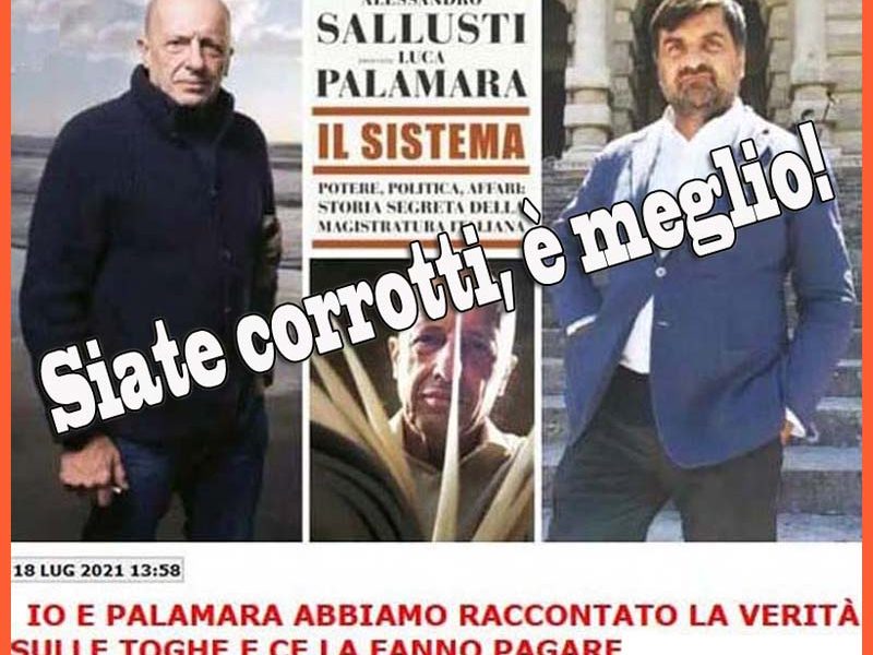 chiamate l’anpi! L’IMPERO COLPISCE ANCORA: «IO E PALAMARA ABBIAMO RACCONTATO LA VERITÀ SULLE TOGHE E CE LA FANNO PAGARE»