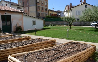 quarrata. RIQUALIFICATO IL GIARDINO DELL’ASSOCIAZIONE POZZO DI GIACOBBE