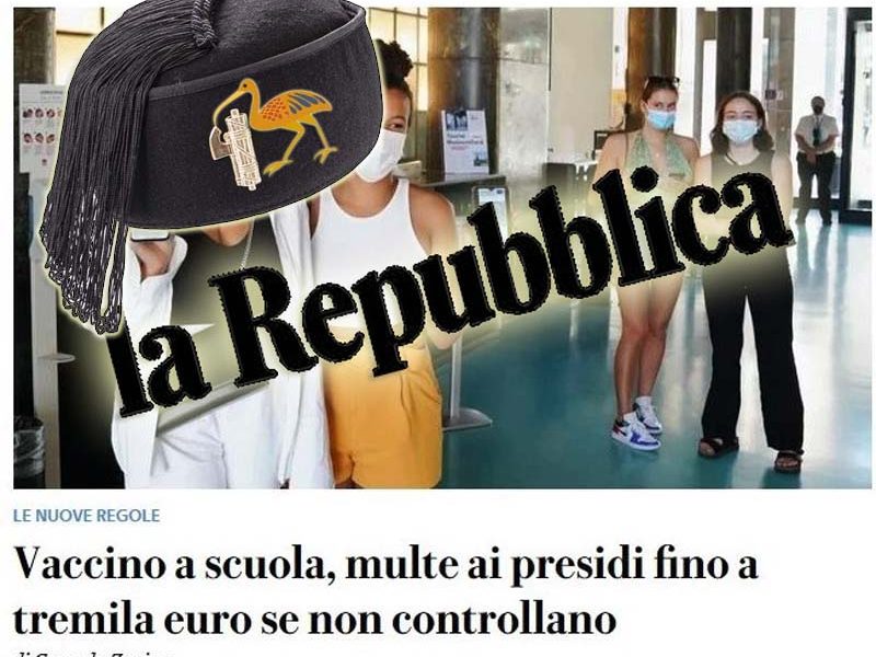 lo scrondo colpisce ancora. E ORA CARI PRESIDI DIRIGENTI SCOLASTICI, FEZ IN CAPO E IBIS MANGIA-CACCA AL POSTO DELL’AQUILA FASCISTA. SONO ARRIVATI I CAZZI VOSTRI!