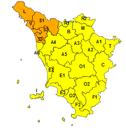 maltempo. TEMPORALI E FORTI PIOGGE IN TUTTA LA TOSCANA