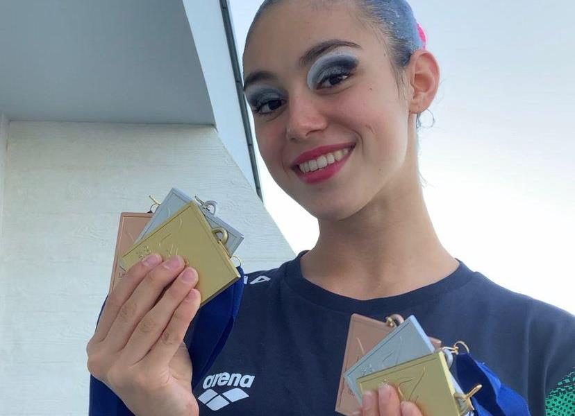 montemurlo. NUOTO SINCRONIZZATO, GINEVRA MARCHETTI CONQUISTA L’ORO AI CAMPIONATI EUROPEI