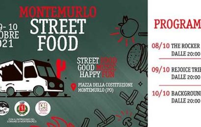 montemurlo. FINE SETTIMANA DEDICATO ALLO STREET FOOD