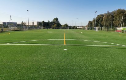 INAUGURATI I NUOVI CAMPI IN ERBA SINTETICA AL CAMPO DA CALCIO BECHERONI A LA QUERCE