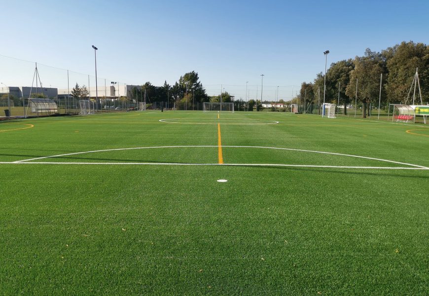 INAUGURATI I NUOVI CAMPI IN ERBA SINTETICA AL CAMPO DA CALCIO BECHERONI A LA QUERCE