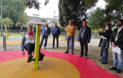 quarrata. INAUGURATA L’AREA ATTREZZATA PER LO SPORT ALL’APERTO NEL GIARDINO DON GIULIANO MAZZEI