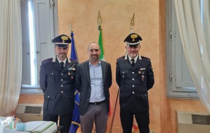 montemurlo. LA VISITA IN COMUNE DEL COLONNELLO SERGIO TURINI, NUOVO COMANDANTE DELLA COMPAGNIA CARABINIERI PRATO