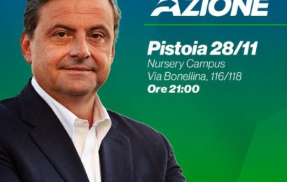 ARRIVA A PISTOIA IL LEADER DI “AZIONE” CARLO CALENDA