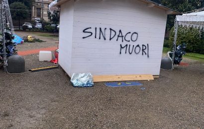 montecatini. SCRITTE DI MINACCIA AL SINDACO LUCA BARONTINI