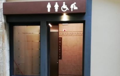 DI NUOVO APERTO IL BAGNO PUBBLICO IN VIA MANASSEI