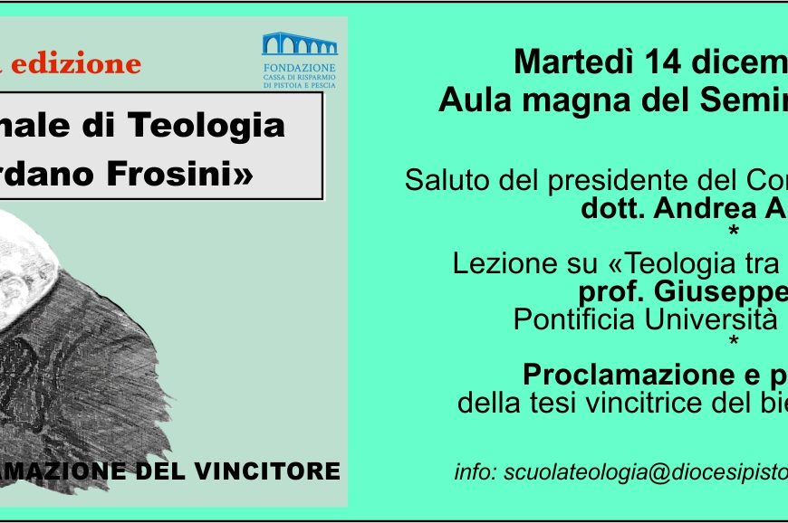 RICERCA TEOLOGICA NEL RICORDO DI DON GIORDANO FROSINI