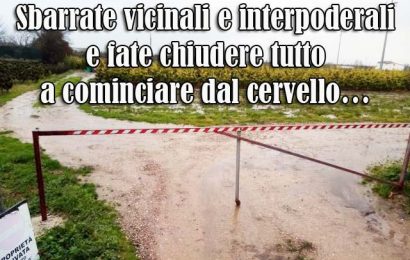 strade chiuse dappertutto 3. PROCURA, NON DI SOLO LECCETO SOFFRONO I CITTADINI!