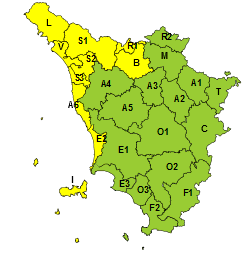 VENTO, MAREGGIATE, RISCHIO IDROGEOLOGICO