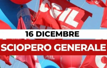 LA SINISTRA PISTOIESE APPOGGIA LO SCIOPERO DEL 16 DICEMBRE 2021