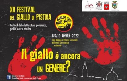 TORNA A PISTOIA IL FESTIVAL DEL GIALLO